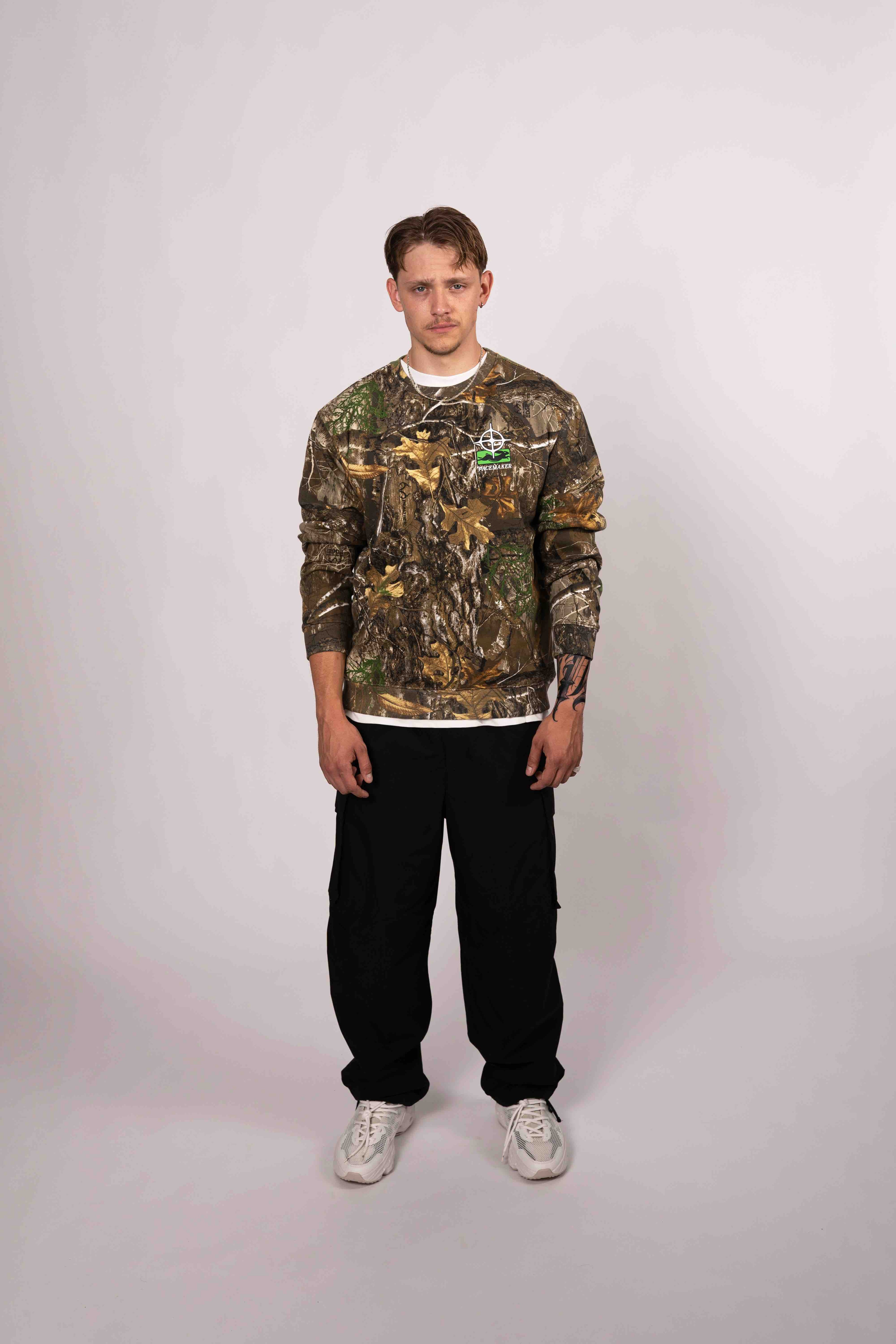Camo Crewneck